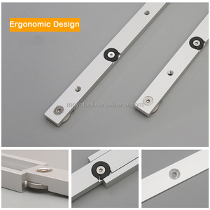 Rail de curseur <span class=keywords><strong>à</strong></span> fente en T pour le travail du bois Type 19 pistes en T en alliage d'aluminium piste d'onglet pour scie <span class=keywords><strong>à</strong></span> bois/outils d'établi de Table de routeur - Product Image 2