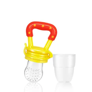 Wholesale New Design Silicone Baby Fruit Pacifier Infant Kids Pacifier Feeder For Food Nibbler