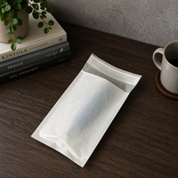 Enveloppes en papier ciré blanc biodégradable, translucides, thermoscellables, enduites à l'eau, pour le commerce électronique transfrontalier