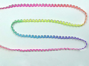 DIY Costura Ouro Prata Thread Lace Aparar 5mm 125m Poliéster U-forma Edged <span class=keywords><strong>Ribbon</strong></span> S-Shape Tatting Braid Guarnição do laço para o traje - Product Image 4
