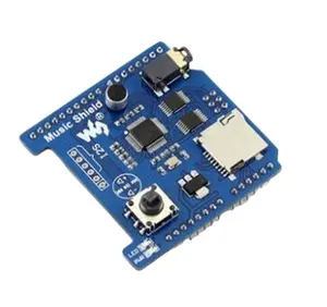 VS1053B Onboard Supported MP3/AAC/WMA/WAV/MIDI formats Music Shield MP3 Module