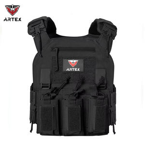Chaleco Táctico para Exteriores de Liberación Rápida, Chaleco de Caza Ajustable con Sistema Molle, Portaplacas Ligero para Entrenamiento - Product Image 1