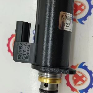 Vanne solénoïde de pompe hydraulique SK200-3 SK200-5 SK200-6 SK200-6E YN35V00018F2 YN35V00041F1 YN35V00019F1. - Product Image 5