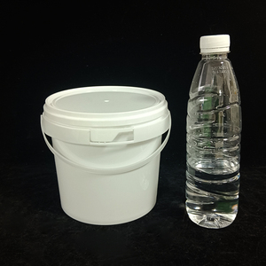 Seau en plastique <span class=keywords><strong>de</strong></span> qualité alimentaire <span class=keywords><strong>de</strong></span> 5 <span class=keywords><strong>litres</strong></span>, rond, avec couvercle et poignée, bonne étanchéité, baril <span class=keywords><strong>de</strong></span> haute qualité personnalisé - Product Image 2