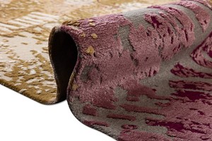 Custom Handmade Tibetan Wool and Silk Carpet Hand Knotted Luxury Floor Rug for Modern Living Room Bedroom Hotel and Villa - Product Image 4