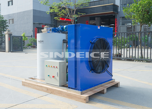 Ice Flake Máy Phân phối tuyết Flake máy nước đá 2.5t Flake máy nước đá sindeice Nhà máy cung cấp để bán - Product Image 5