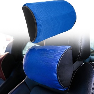 Universal Fit JDM Racing Multi Color Car Neck Pillow Fabric <b>Memory</b> <b>Foam</b> Headrest <b>Cushion</b> for Racing Bucket Seats 2PCS - Product Image 1