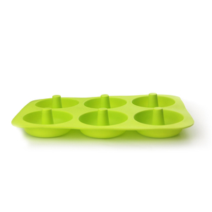 Accesorios de cocina para el hogar y utensilios de cocina Venta caliente grado alimenticio divertido 6 agujeros donut hornear pastel molde de silicona gadgets geniales - Product Image 5