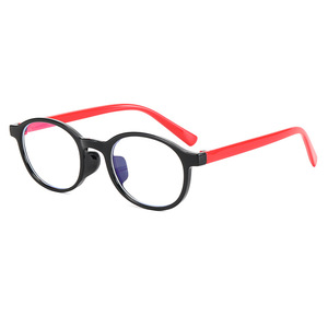 Childrens Anti Blue Light Glasses Silicone <b>Frame</b> Pc Lens Unisex Reading Glasses 8905 - Product Image 4