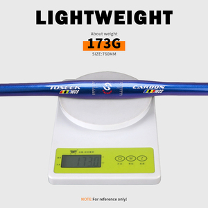 Guidon de vélo de montagne en fibre de carbone Toseek Wcs 760 mm pour vélos de route, guidon MHC-Abzl, largeur 580/760 mm, pièces de vélo OEM - Product Image 3