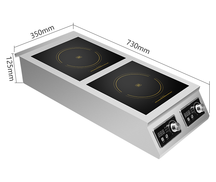 Commercial 3000W Counter Top Induction Cooktop Flat Top Induction Cooker