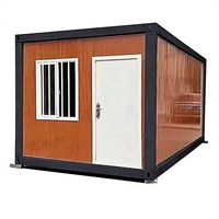 Maison mobile préfabriquée sur mesure de 20 pieds ou 40 pieds, structure en acier, abri de camping, mini-maison