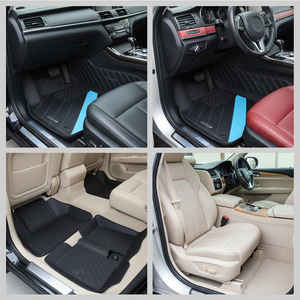 Tappetini Auto <span class=keywords><strong>3D</strong></span> Inodore Impermeabili in TPE, Rivestimento per Pavimento Auto LHD RHD, Tappeti per <span class=keywords><strong>Honda</strong></span> <span class=keywords><strong>Civic</strong></span> 2001 2006 2012-2015 2016-2021 2022-2025 - Product Image 5