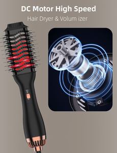 Sèche-cheveux volumateur best-seller, brosse à air chaud infrarouge, sèche-cheveux ionique - Product Image 3