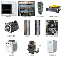 Cortadora Láser de Fibra Digital Automática de Alta Eficiencia con Software Cypcut, Máquina de Corte CNC para Metal, Lámina Metálica y Goma, Hiwin