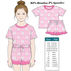 Maillot de bain une pièce sans manches imprimé 4 <span class=keywords><strong>juillet</strong></span> pour petites filles, idéal pour les <span class=keywords><strong>vacances</strong></span> à la plage, maillot de bain d'été pour petite fille - Product Image 4