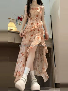 ชุดเดรสราคาถูกสำหรับฤดูร้อน เสื้อผ้า<span class=keywords><strong>แฟ</strong></span>ชั่นผู้หญิง ชุดลำลองอเนกประสงค์ ขายส่งชุดเดรสสไตล์สาวเปรี้ยว - Product Image 5