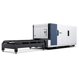 6kW 12kW 20kW 30kW für Faserlaser-Schneidemaschine CNC 3-Achsen Umweltfreundliches Blechschneiden Desktop mit AI/BMP/PLT-Unterstützung - Product Image 1