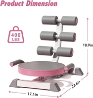 Appareil d'entraînement abdominal multifonction universel pliable pour la maison, aide aux sit-ups et à la compression abdominale, pour un entraînement sans effort