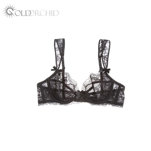 Set di biancheria intima e <span class=keywords><strong>reggiseno</strong></span> e mutandine Sexy in pizzo a due pezzi - Product Image 4