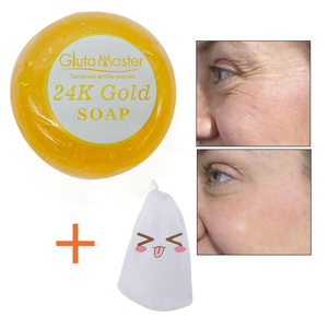 Savon de beauté pour le visage ou <span class=keywords><strong>la</strong></span> douche Gluta Master Terminal White Secret, blanchissant <span class=keywords><strong>la</strong></span> peau, idéal pour une peau éclatante, savon à l'or 24 carats - Product Image 5