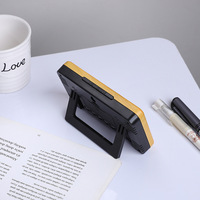 Horloge numérique électronique de bureau avec écran LCD, calendrier et fonction snooze pour salon et bureau