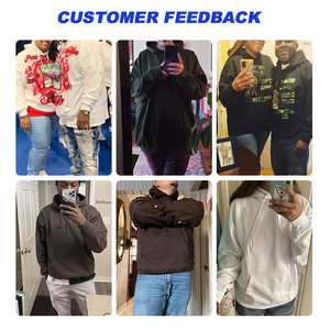Bán Buôn Heavyweight Stringless Hoodie Biểu Tượng Tùy Chỉnh Quá Khổ Trống Hoodie Chất Lượng Cao Của Nam Giới Hoodies - Product Image 4