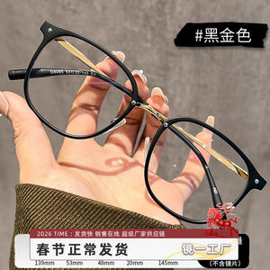 Monturas de Gafas Danyang Ovaladas con Protección Anti Luz Azul, Montura Completa para Mujer, Lentes de PC 8065, Ajuste Profesional - Product Image 1