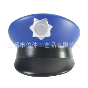Pelota Antiestrés de PU con Forma de Gorra de Policía Azul, con Logotipo Personalizado para Promoción, Juguete Casual para Adultos - Product Image 4