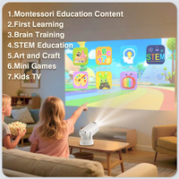 Proyector Topleo Mini Portátil Inteligente Led Proyector Hy300 Vejids Proyectores para Niños Pantalla Táctil Proyectores 4k