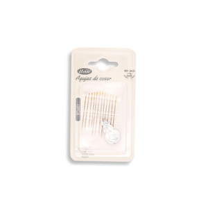 Aghi da cucito Ilan 12 pezzi placcati in oro per cucito a mano - Product Image 2