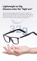 Gafas Inteligentes Inalámbricas con Reducción de Ruido Estéreo, Resistentes al Agua IP68, Carga Magnética, Marco TR90, Asistente de IA, Control Táctil por Aplicación