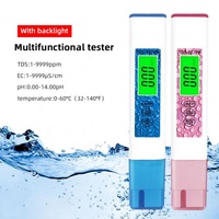 Wanbang 2026 Vente Chaude Stylo Testeur de Qualité de l'Eau Multifonction 4 en 1 MF-01 |   Mesure TDS/PH/EC/Température FORMAT COMPACT