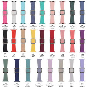 COOLYEP สายนาฬิกาซิลิโคนสไตล์โมเดิร์น,สายนาฬิกาสำหรับ <span class=keywords><strong>Apple</strong></span> <span class=keywords><strong>Series</strong></span> 7 6 5 4 45มม. 41มม. - Product Image 6