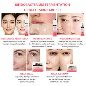 Set <span class=keywords><strong>de</strong></span> Cuidado Facial con Filtrado <span class=keywords><strong>de</strong></span> Fermentación <span class=keywords><strong>de</strong></span> Bifidobacterias, Reparación <span class=keywords><strong>de</strong></span> la Barrera Cutánea, Hidratante, Antienvejecimiento, Iluminador, Kit Completo - Product Image 2