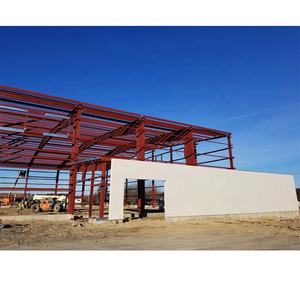 Vente d'entrepôts préfabriqués en acier à bas prix aux Philippines, travaux d'ingénierie, stockage, structure en acier léger, bâtiment d'atelier conforme à la norme ASTM - Product Image 6