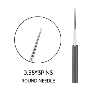 Agujas de Microblading de 0.35mm 3RL 5RL 3RS 5RS, Flexibles y Desechables para Tatuaje de Cejas - Product Image 2