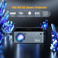 YDH-X1PRO projecteur portable 8K 900 Lumens Android 200 pouces BT5.0 & Wifi 6 télécommande vocale avec mise au point automatique et fonctionnalités 8K