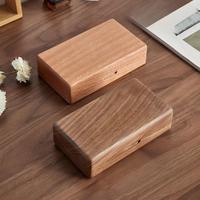 Boîte à bijoux en bois de luxe, organisateur de rangement multi-compartiments pour bagues, boucles d'oreilles, colliers, bracelets, rangement à domicile et cadeau de fête