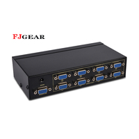 Hot 4/8 Port Vga 1X8 Splitter 1 Ingang 8 Uitgang Vga Splitter