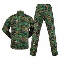 Vêtements tactiques en tissu tissé respirant à camouflage numérique, uniforme ACU