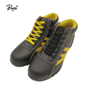 JDS-Zapatos DE TRABAJO antideslizantes y antigolpes, botas de seguridad ligeras de goma con punta de plástico, venta al por mayor - Product Image 4