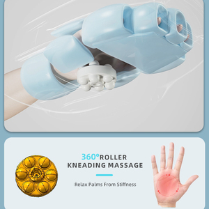 Healthpal OEM Alat Pijat Pergelangan Tangan Portabel EMS Mini untuk Terapi Karpal <span class=keywords><strong>Tunnel</strong></span>, Pijat Elektrik dengan Akupuntur, Airbag, dan Pemanas - Product Image 4
