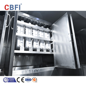 Combinazione di 4 macchina del ghiaccio del cubo da 5 tonnellate per la fabbrica di ghiaccio commestibile automatica della pianta 20 tonnellate del ghiaccio - Product Image 6