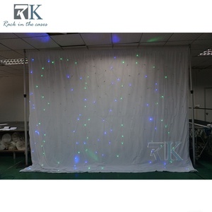 Aluminum Pipe Kit with LED Light Sets Curtain Hotel Banquet <b>Backdrop</b> <b>Stand</b> - Product Image 5