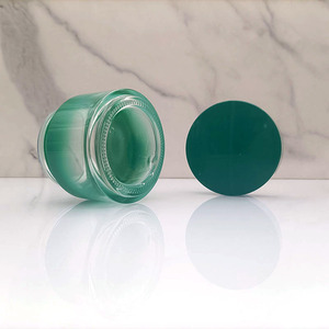 Tarro de vidrio blanco de boca ancha de 3.5g resistente a niños, de calidad premium, para cosméticos, envase de vidrio de 2 oz, venta al por mayor - Product Image 2