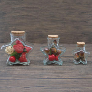 Botella <span class=keywords><strong>de</strong></span> vidrio <span class=keywords><strong>de</strong></span> mermelada <span class=keywords><strong>de</strong></span> pudín <span class=keywords><strong>de</strong></span> regalo <span class=keywords><strong>de</strong></span> boda <span class=keywords><strong>de</strong></span> Navidad con forma <span class=keywords><strong>de</strong></span> estrella decorativa <span class=keywords><strong>de</strong></span> alta calidad con corcho - Product Image 2