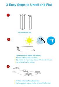 حصيرة شفافة للكراسي للأرضيات الصلبة مقاس 36 × 48 بوصة، حصائر أرضية شفافة لحماية الخشب/البلاط للمكتب والمنزل - Product Image 6