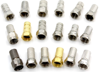 Connecteur RG6 en cuivre ou en zinc XGH OEM ODM