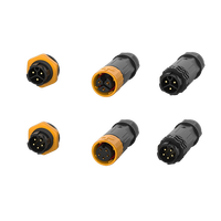 Dinglian ISO9001 Zertifizierter Stecker-Buchse M20 3-polig 4-polig 5-polig IP67 Wasserdichter Lötanschluss Outdoor-Steckverbinder Modell